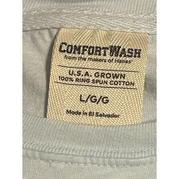 NALU Dry Goods Unisex T-Shirt Gray Surf Graphic Print Unisex NY & HI Size L - Picture 4 of 7